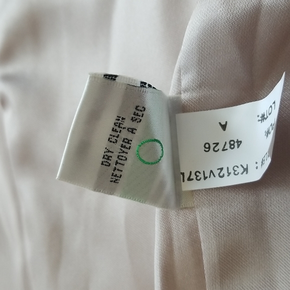 (10P) Dalia Collection Neutral Satin Feel Blazer ❤ Contemporary ❤ Ruched Sleeves - Picture 5 of 9